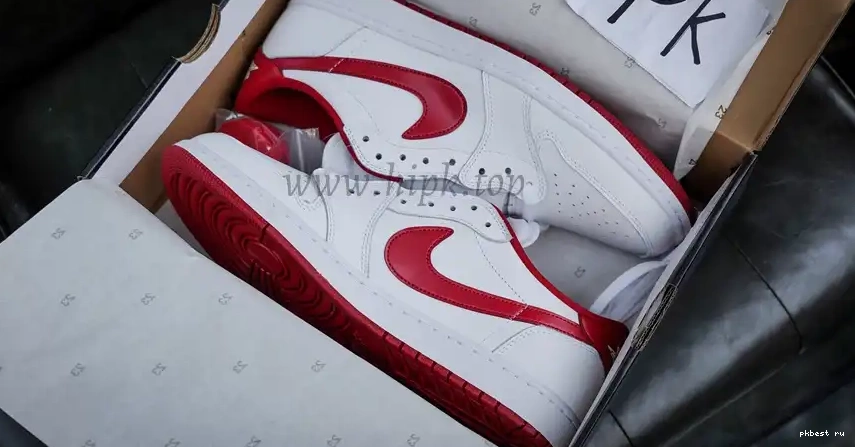 Red TO RETAIL GOD SHIP PK Retro Jordan 1 MATERIALS Varsity READY LowWhite 0516